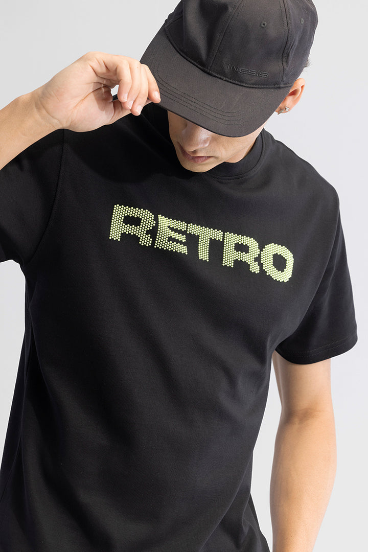 Retro Black T-Shirt