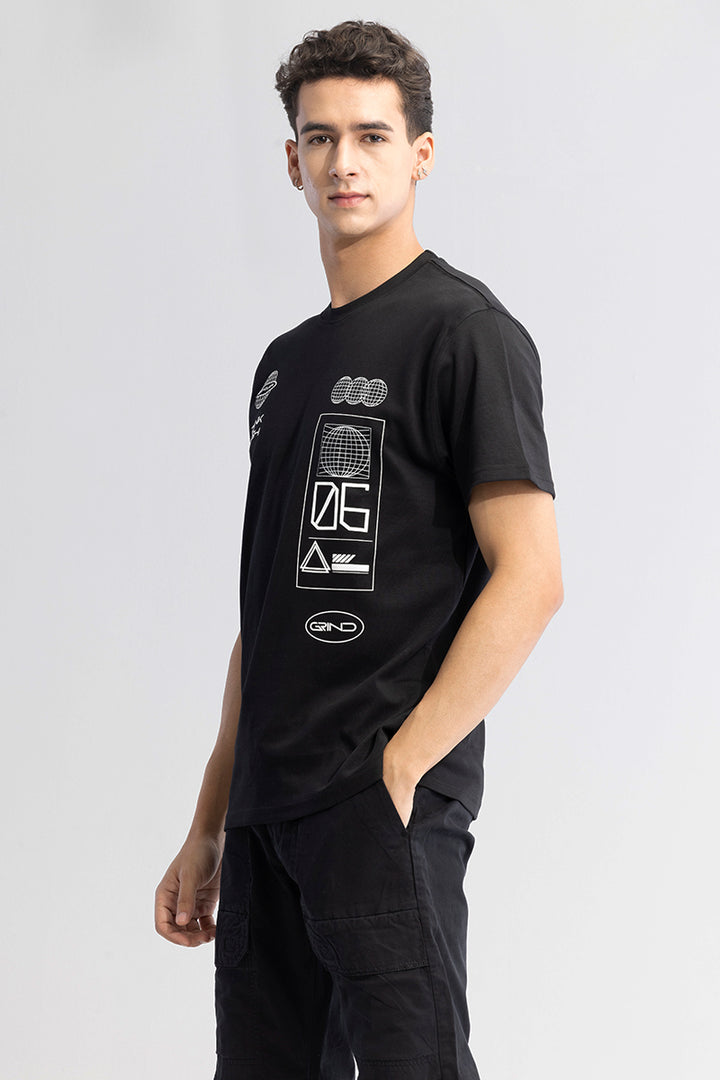 Rank Push Black T-Shirt