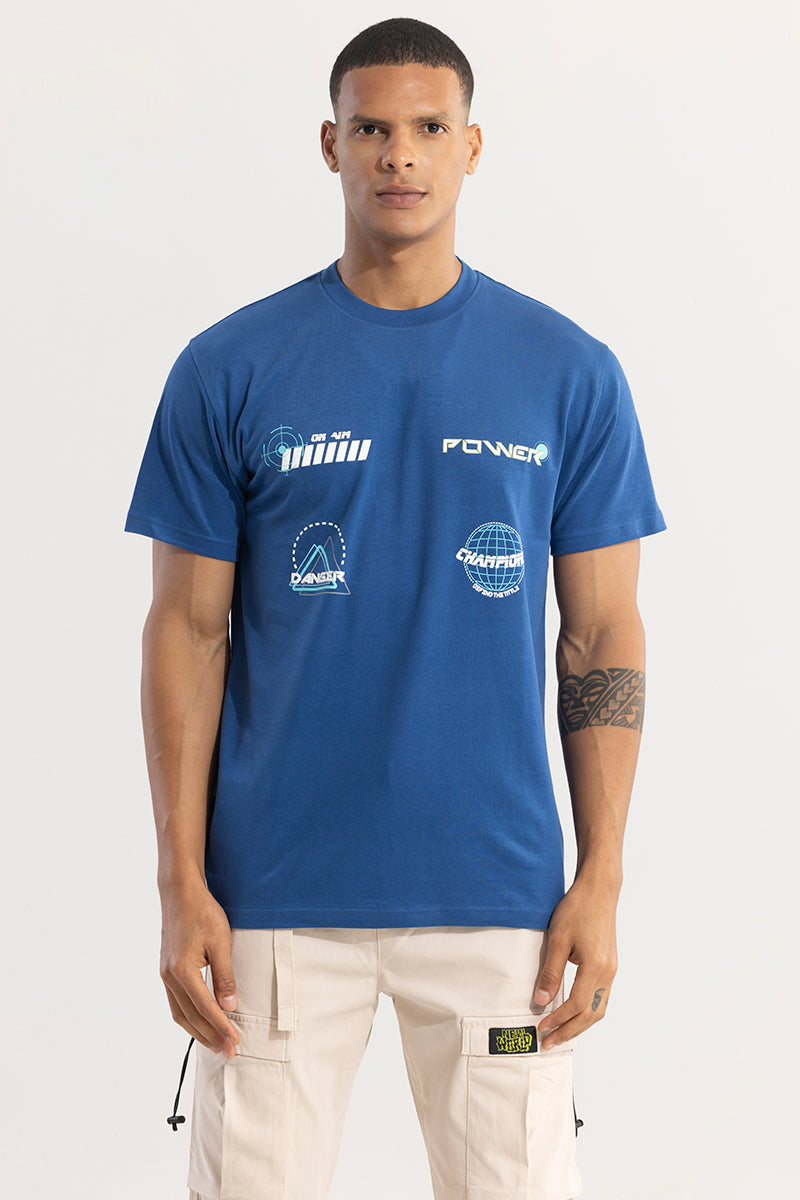 On Aim Blue T-Shirt