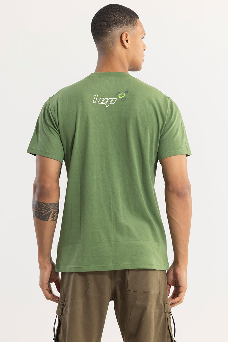 Clutch Time Green T-Shirt