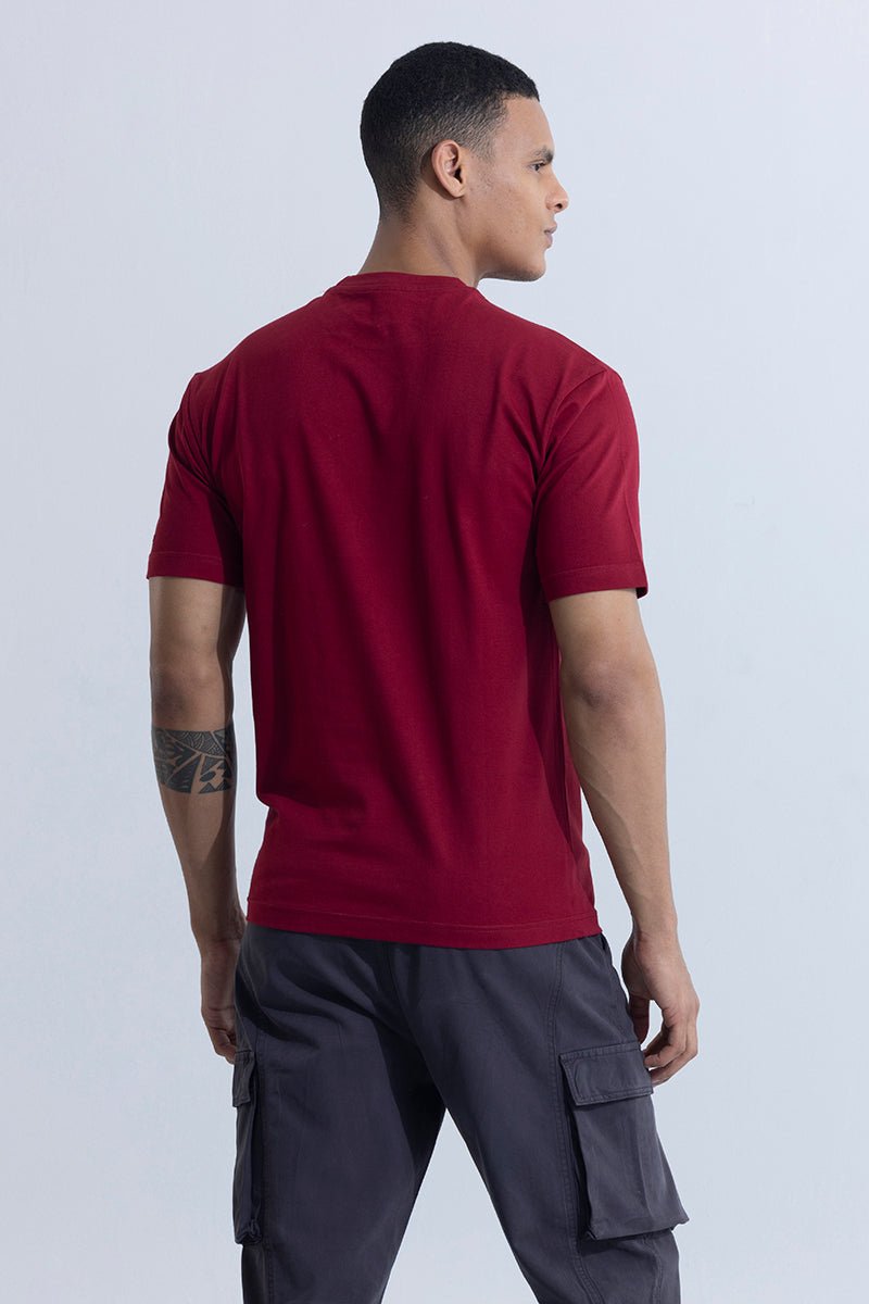 CoreComfort Maroon T-Shirt