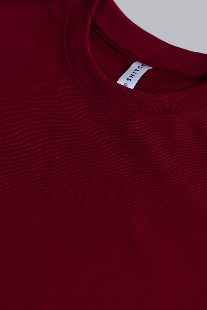 CoreComfort Maroon T-Shirt