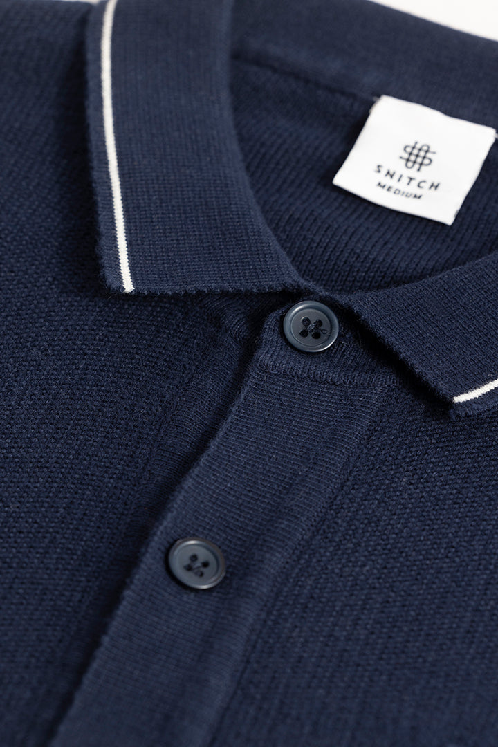 KnitEase Navy Shirt