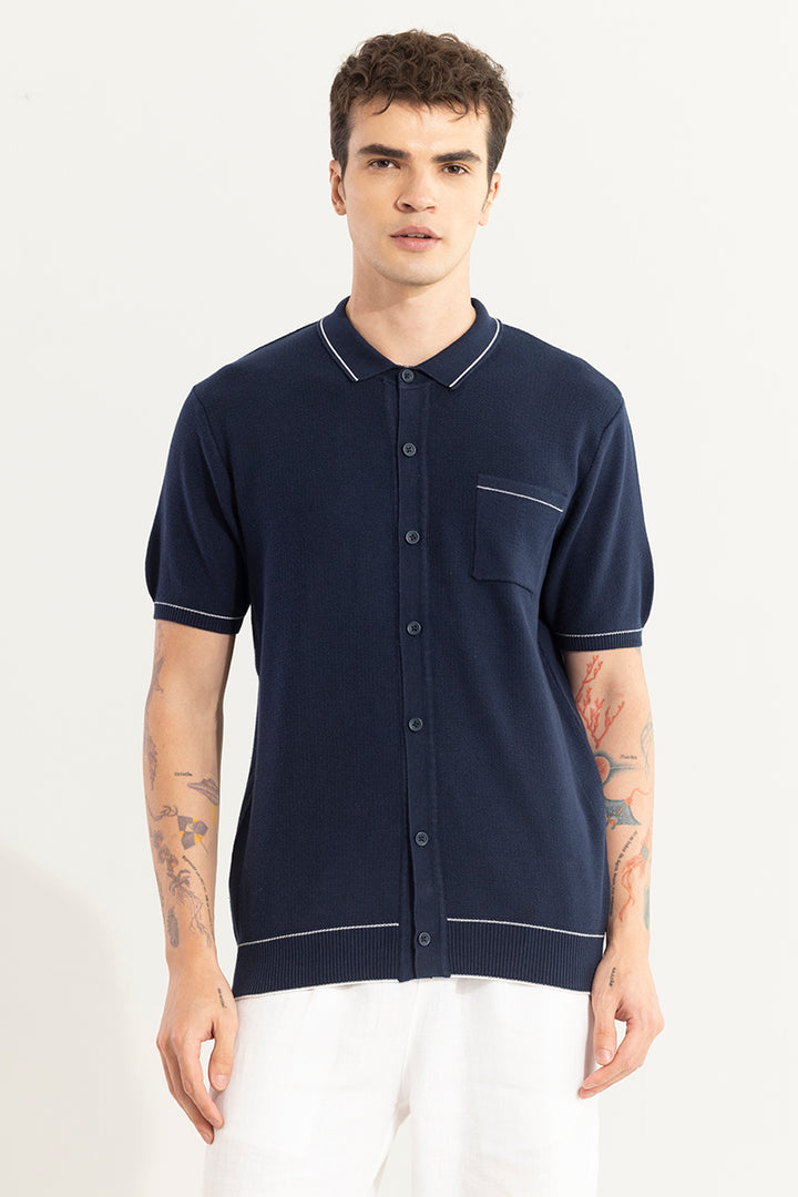 KnitEase Navy Shirt