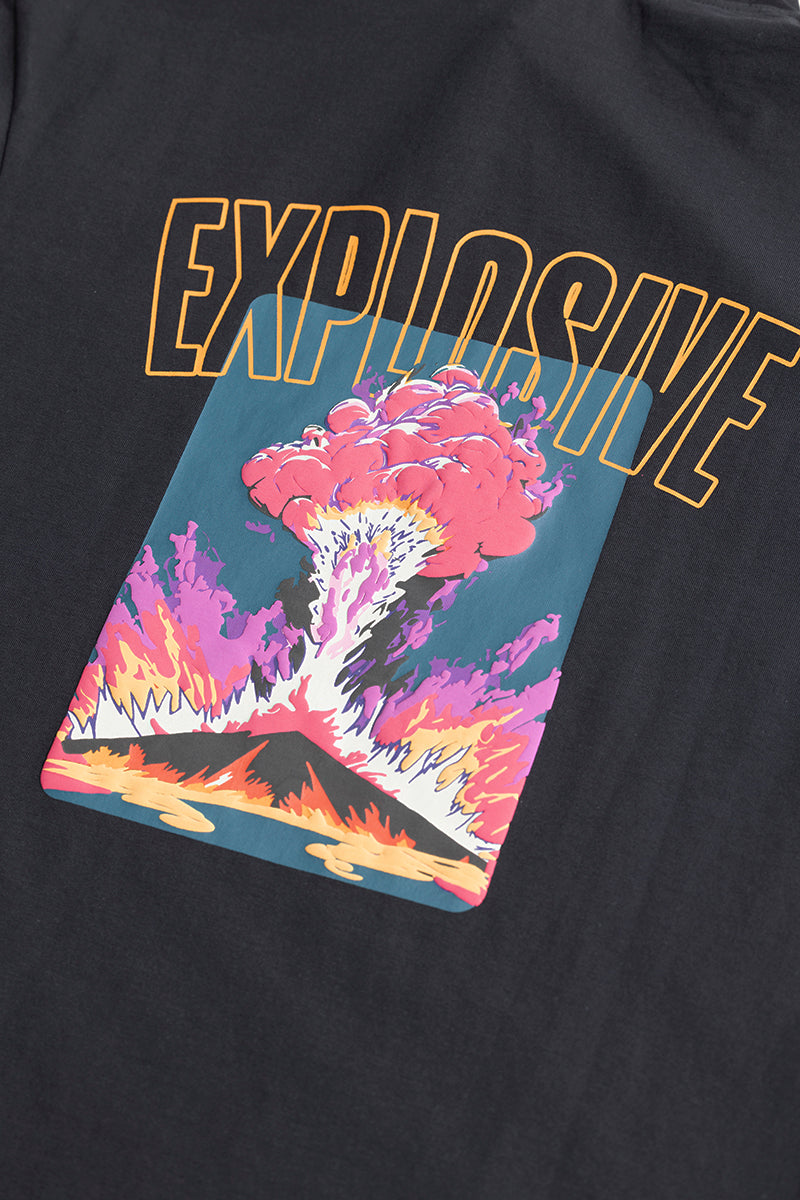 Explosive Black Hoodie