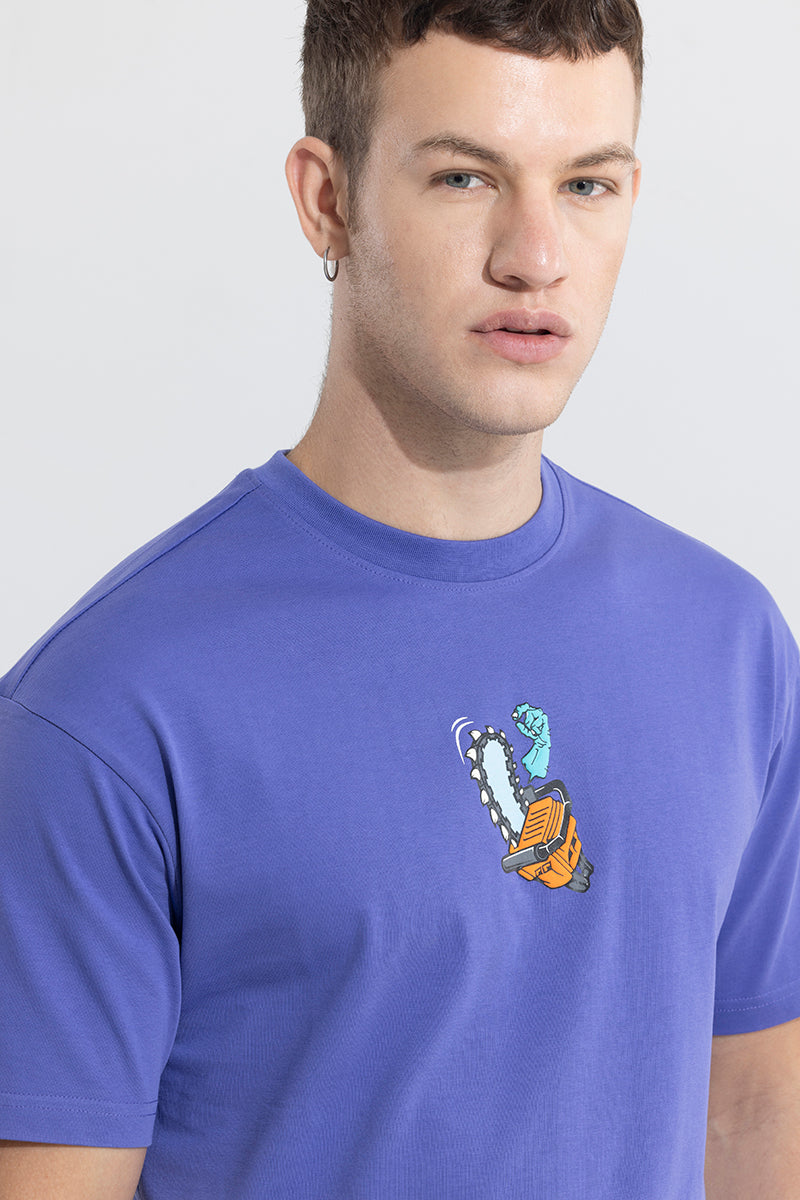 Bonechill  Violet Blue T-Shirt