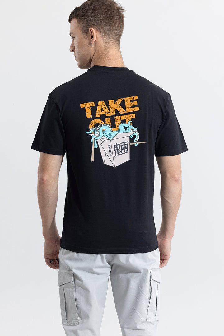 Take Out Black T-Shirt