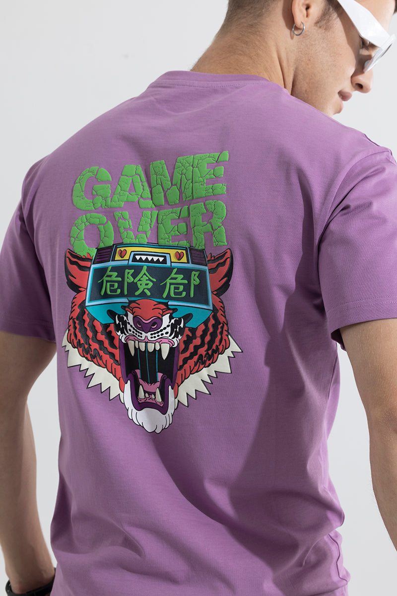 Game Over Purple T-Shirt