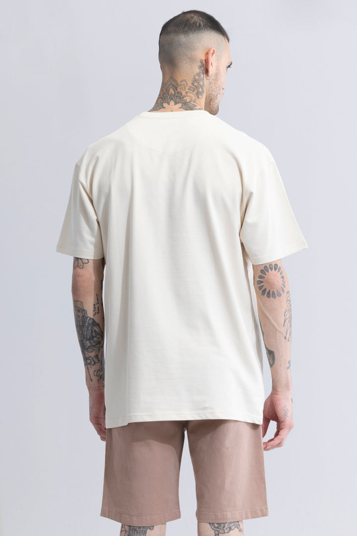 Solitude Cream Oversized T-Shirt