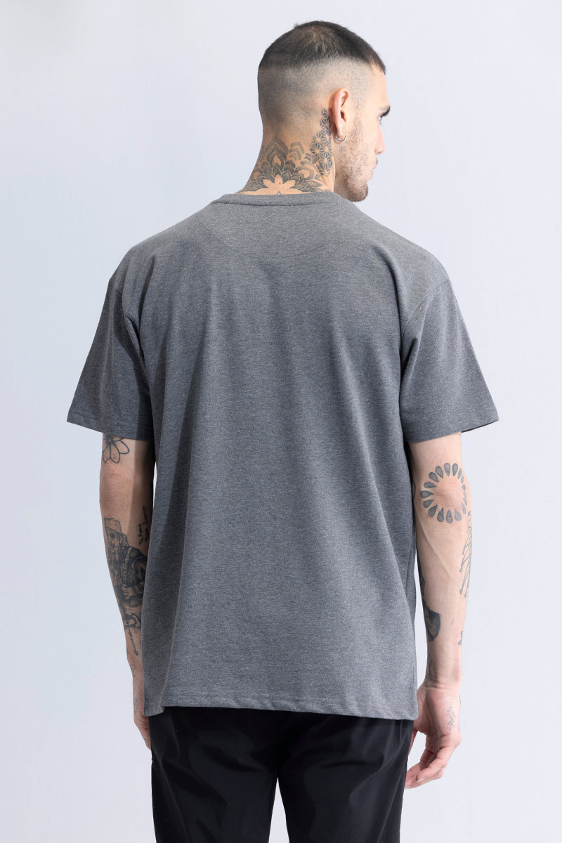 Solitude Grey Oversized T-Shirt