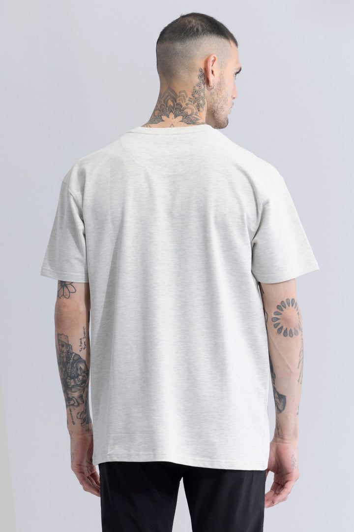 Solitude Goose Grey Oversized T-Shirt