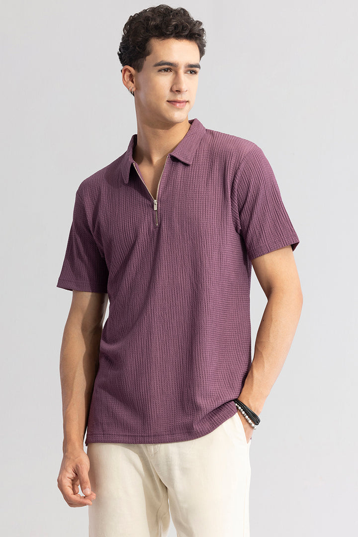 Pinnacle Purple Polo T-Shirt