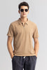 Pinnacle Beige Polo T-Shirt