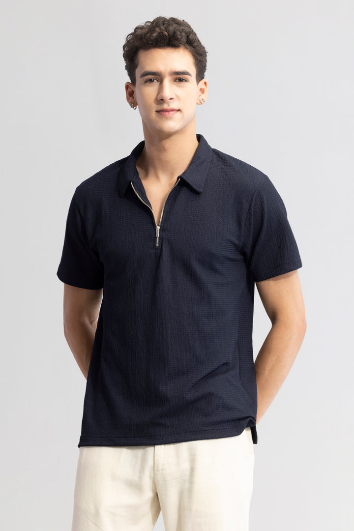 Pinnacle Navy Polo T-Shirt