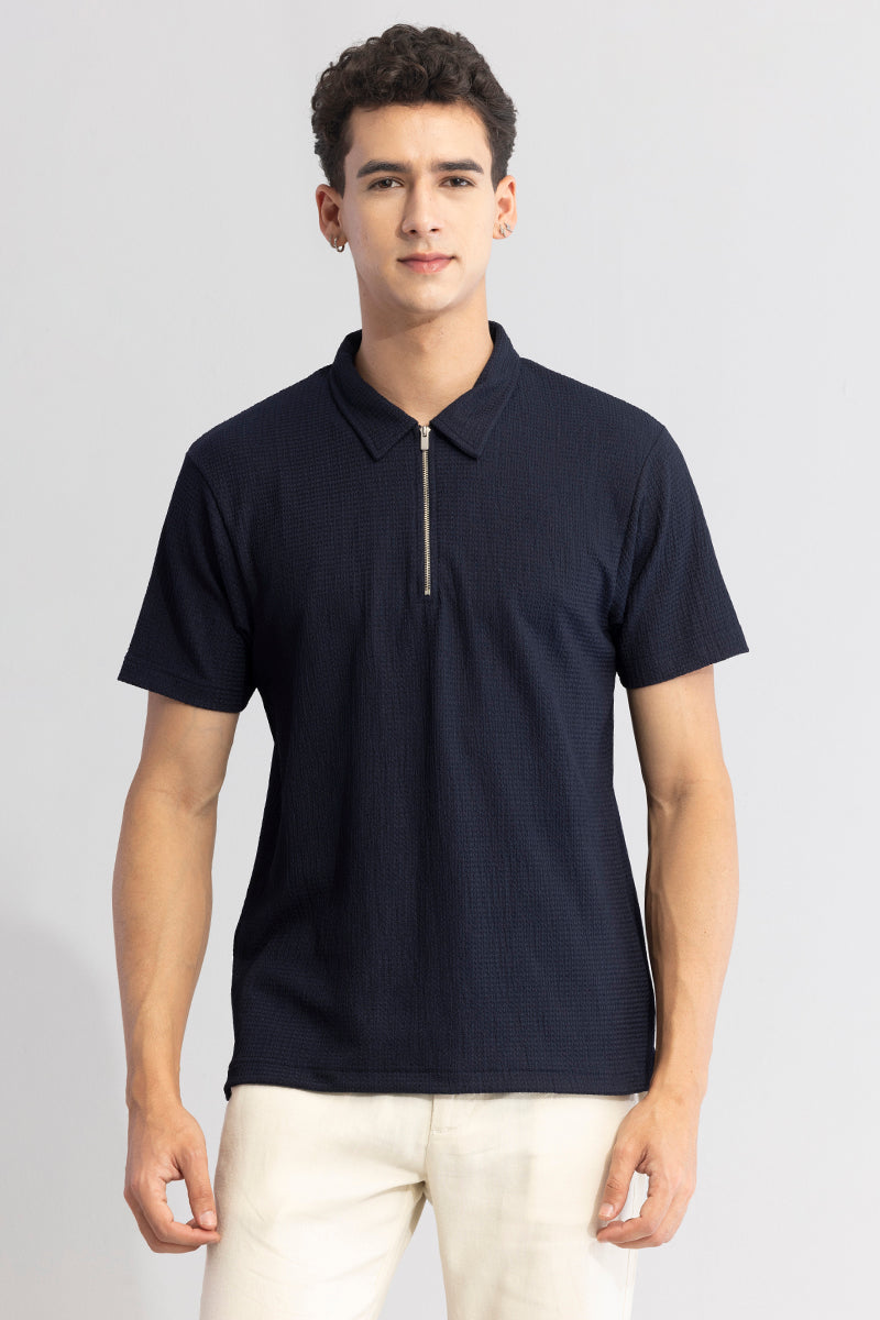 Pinnacle Navy Polo T-Shirt