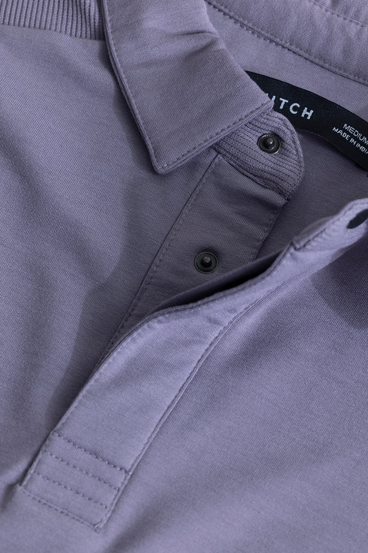 Urbanoid Lavender Polo T-Shirt