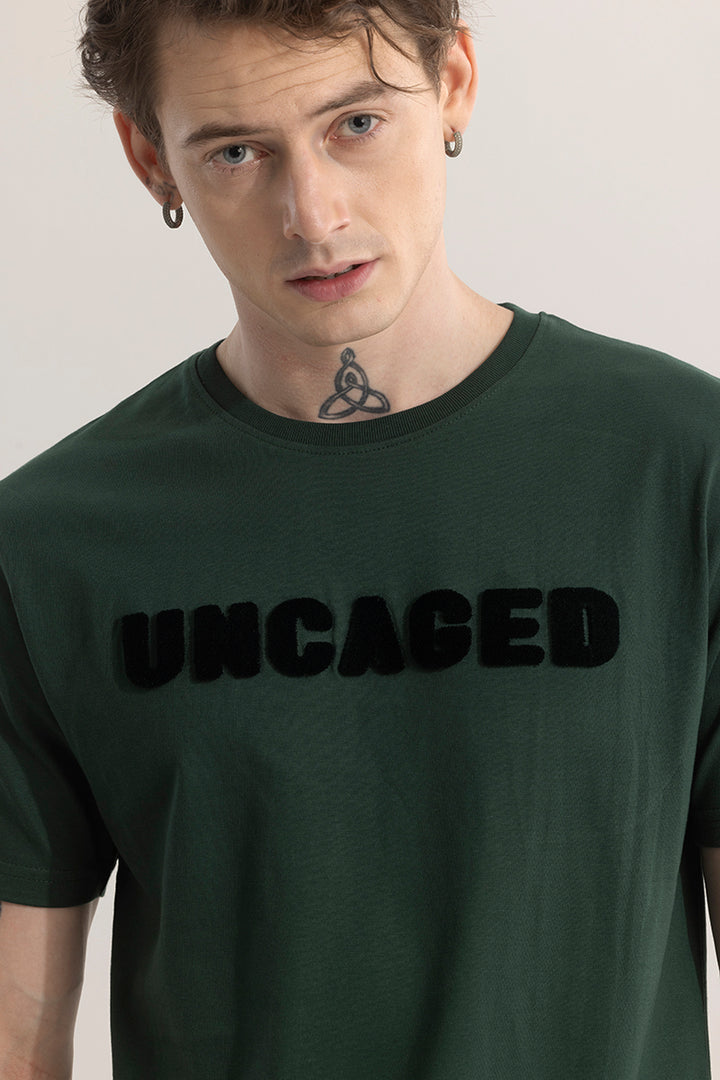 Stylusion Green Printed T-shirt