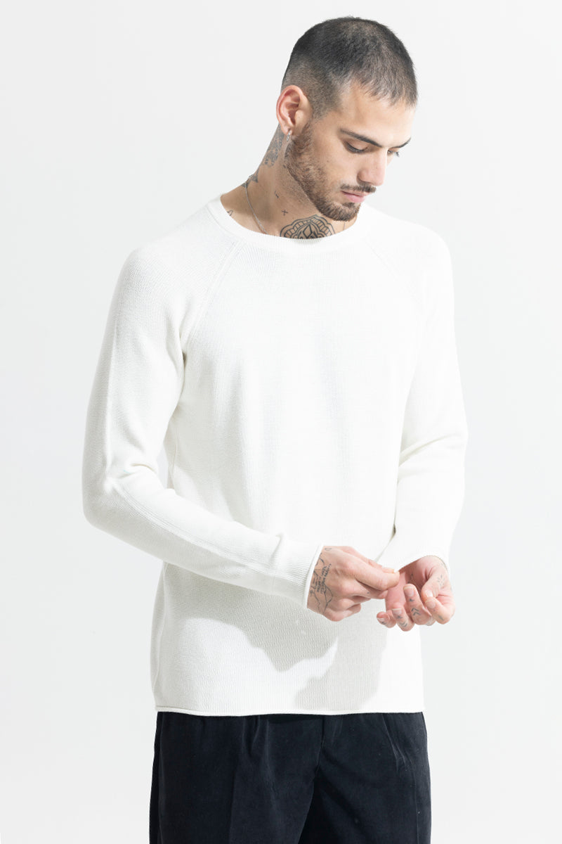 Knitline White Sweater