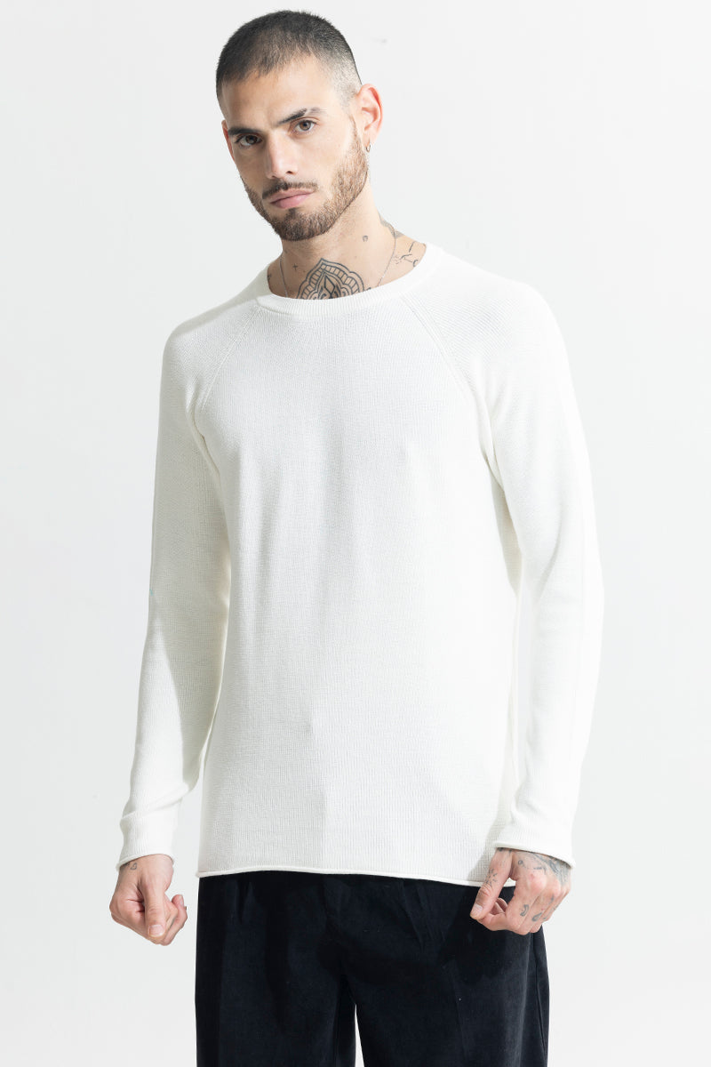 Knitline White Sweater