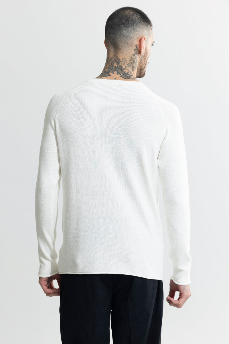 Knitline White Sweater