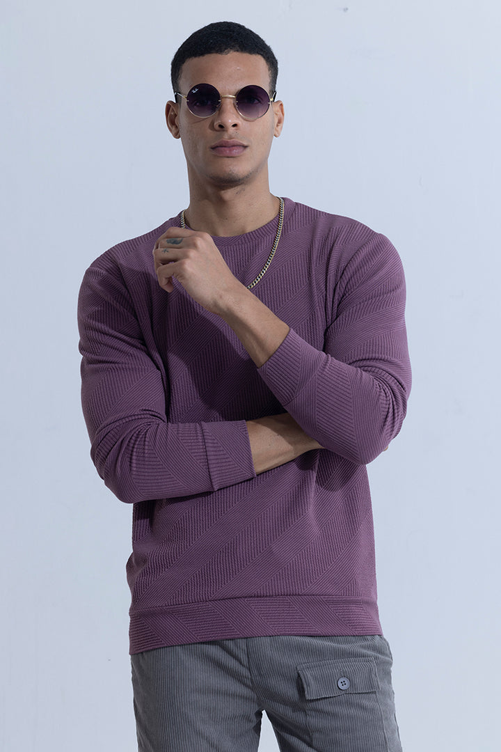 Slasher Purple Sweatshirt