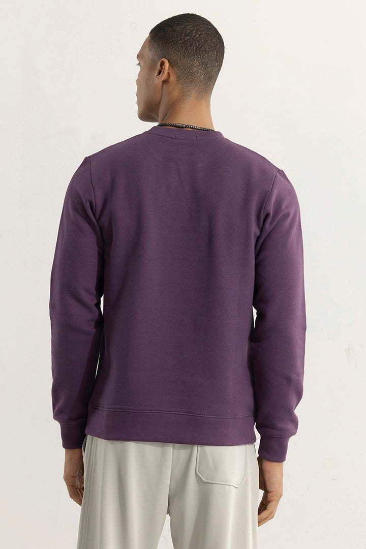 Dropped From The Skies Purple Sweatshirt