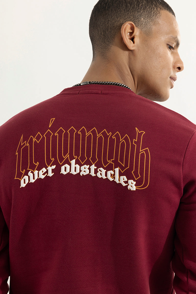 Finest Maroon Sweatshirt