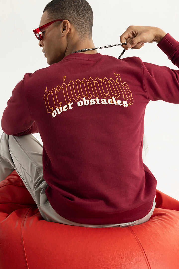 Finest Maroon Sweatshirt