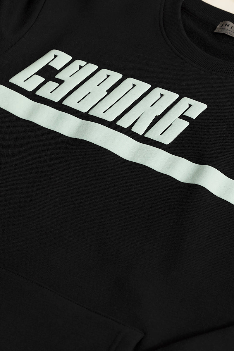 Cyborg Black Sweatshirt