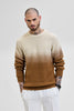 Beige Ombre Light Weight Sweater