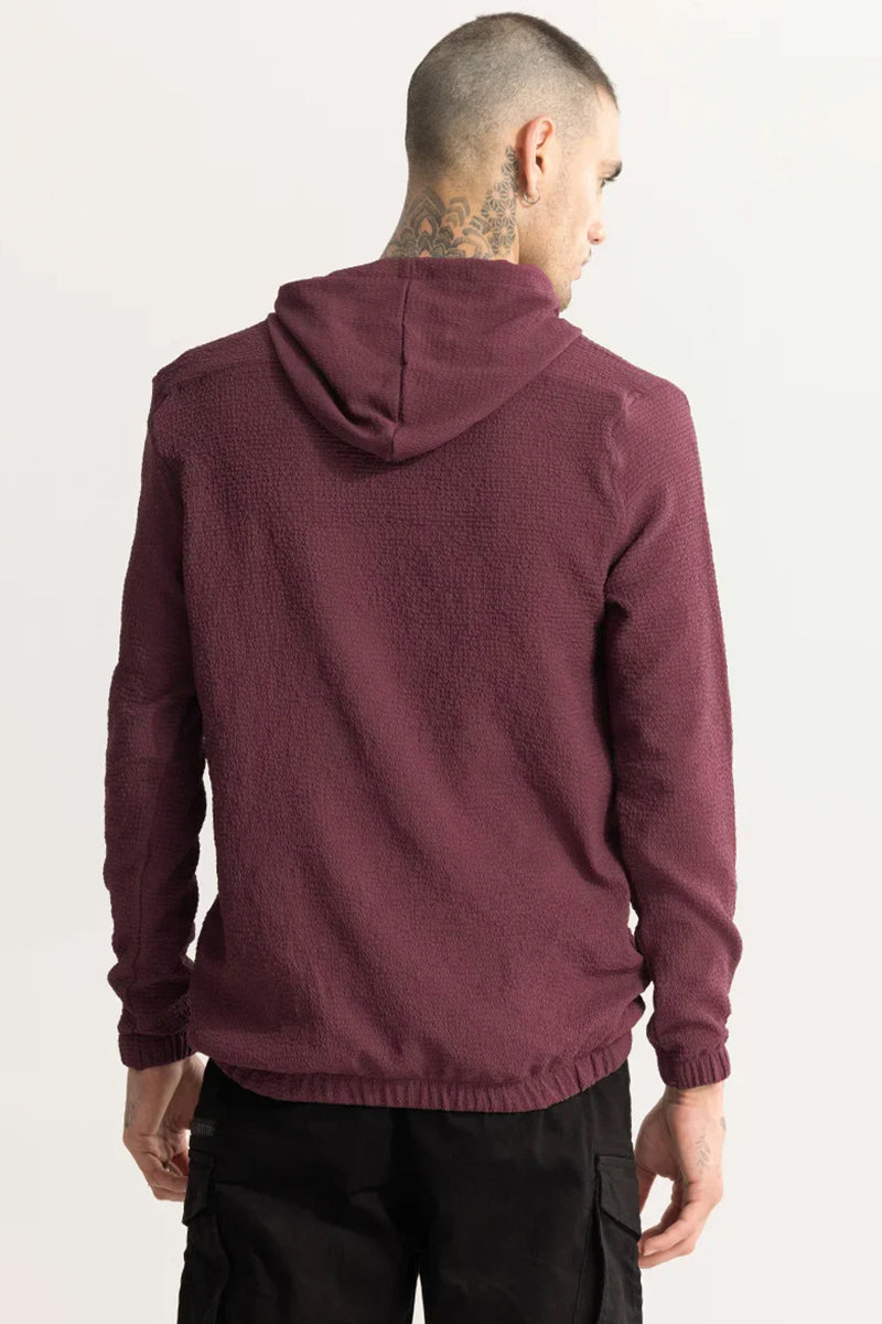 Sqishy Maroon Hoodie