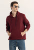 Supine Maroon Hoodie