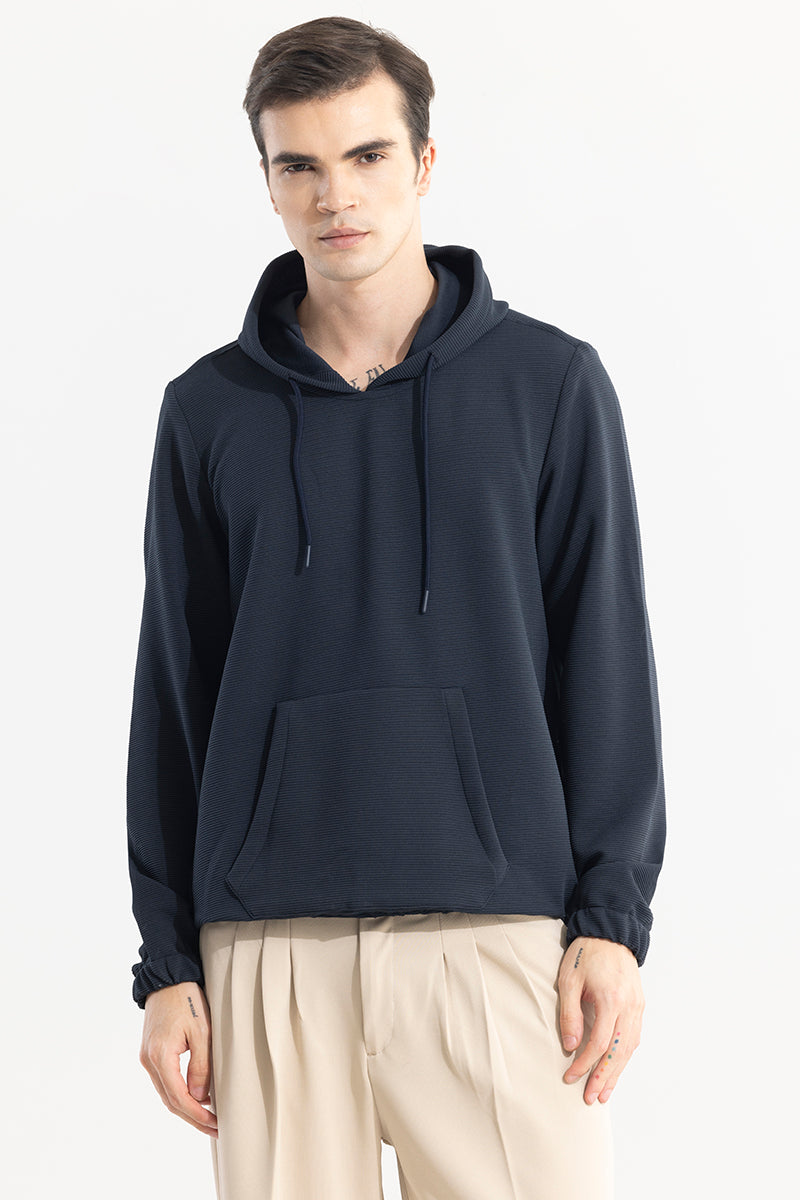 Supine Navy Hoodie