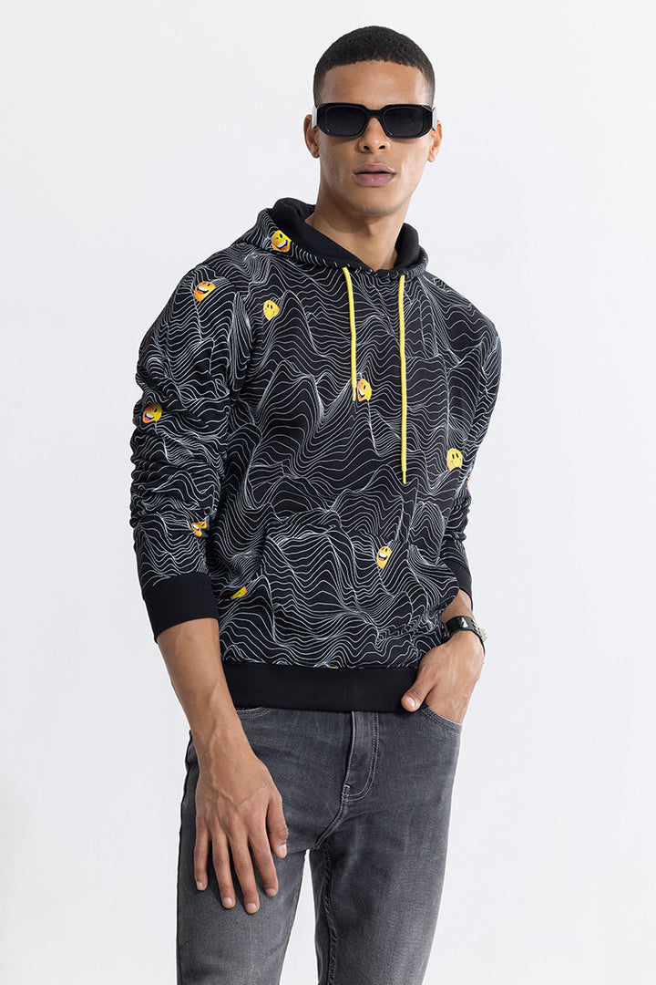 Emoji Black Hoodie