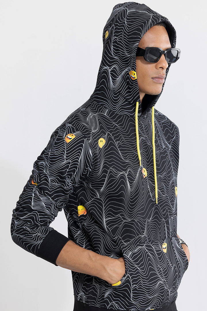 Emoji Black Hoodie