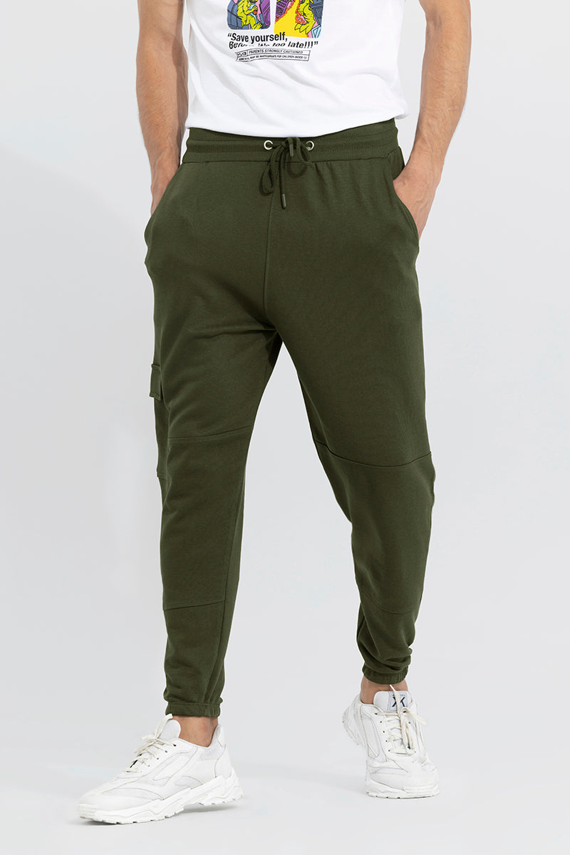 Scramble Olive Jogger