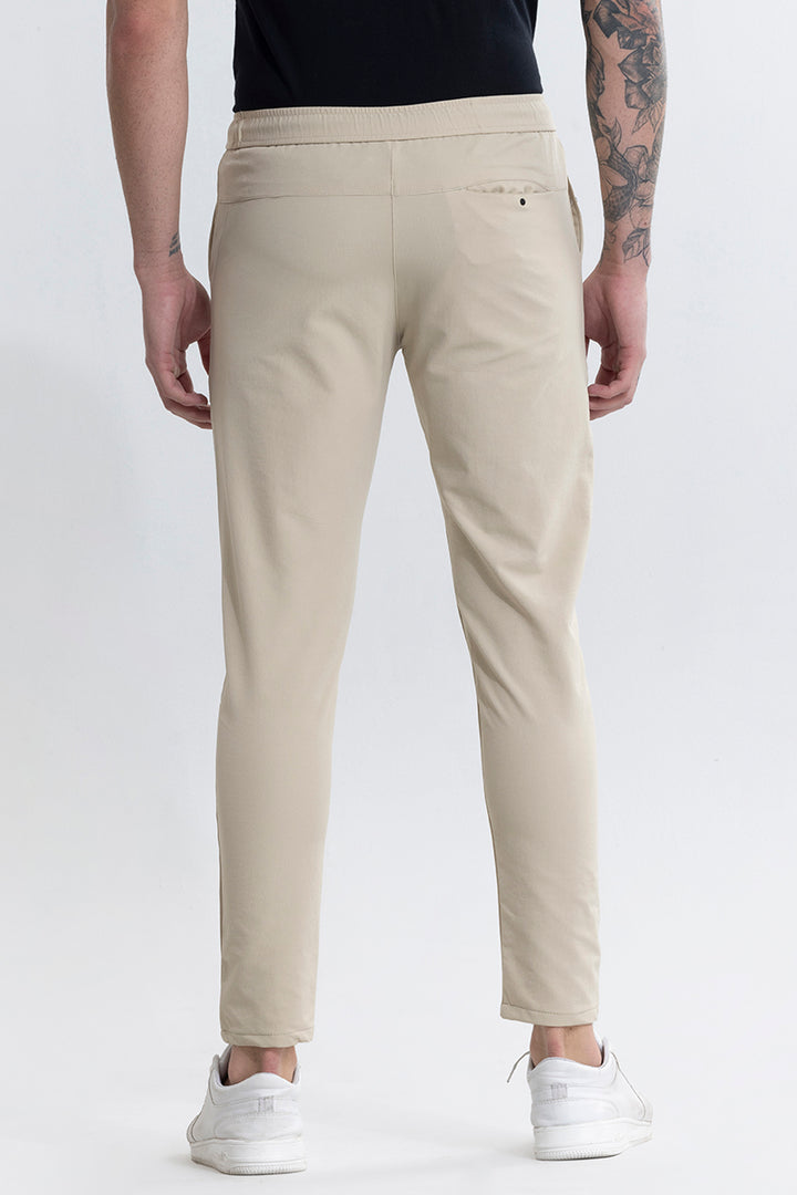 Hyper Flex Beige Trackpant