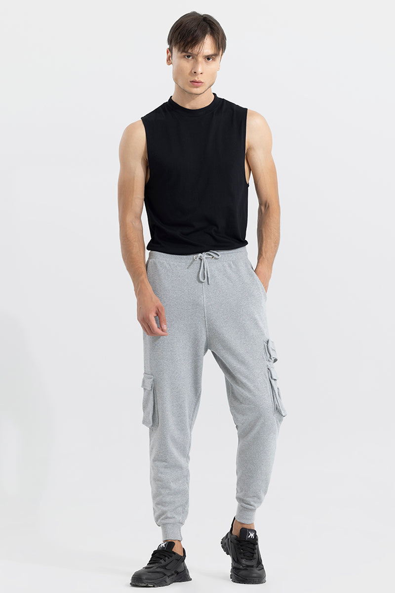 Speedy Charcoal Black Jogger