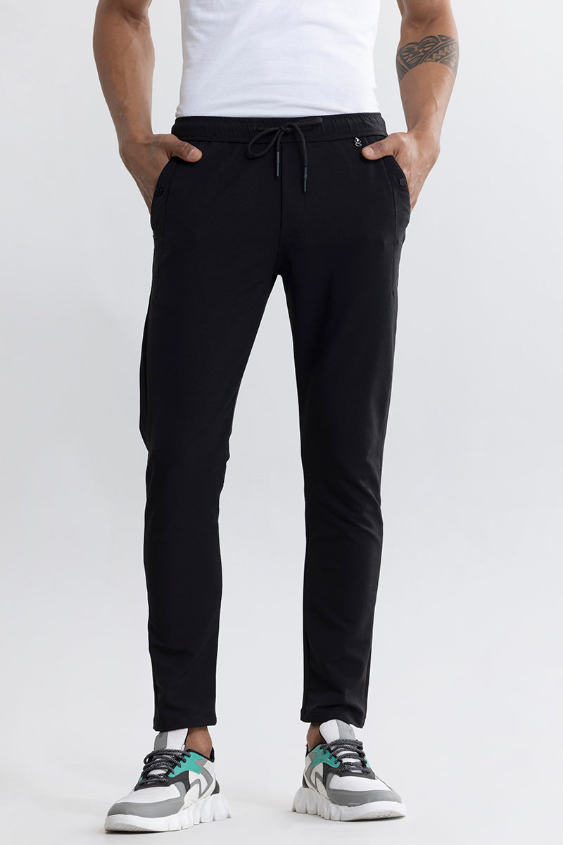 Hyper Flex Black Trackpant