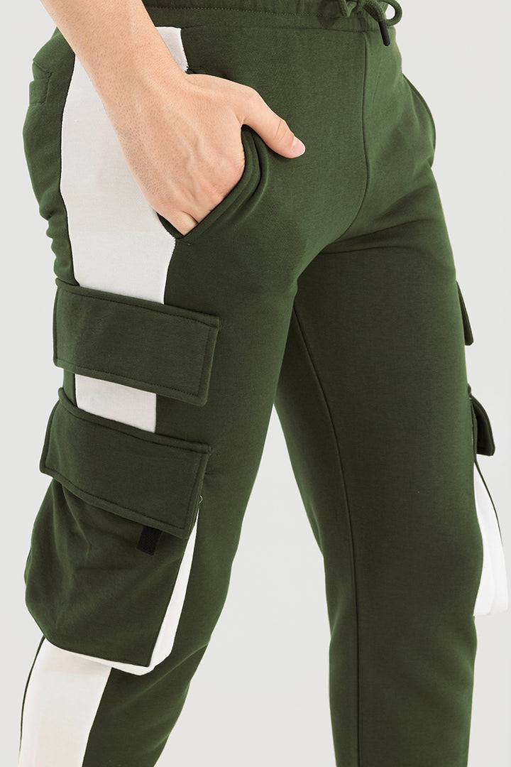 Utility Olive Cargo Jogger