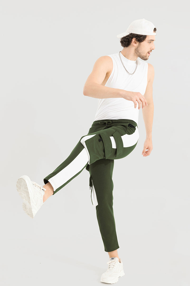 Utility Olive Cargo Jogger