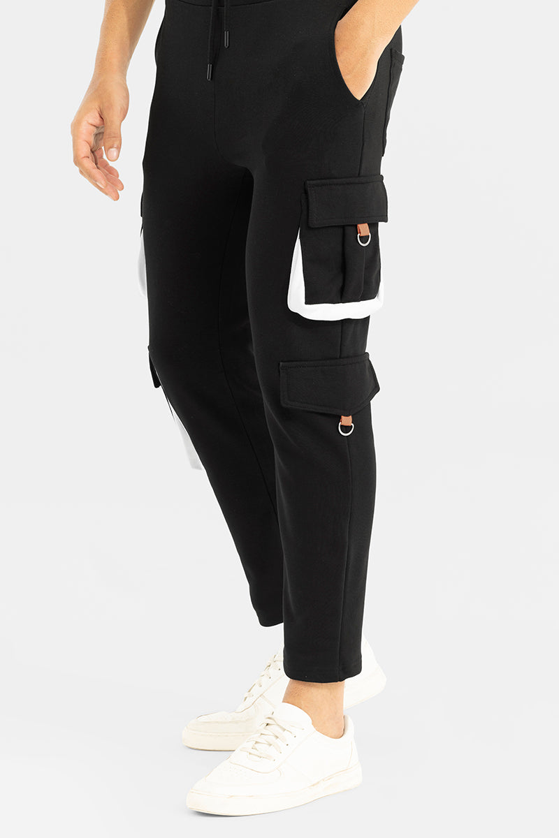 Entrant Black Track Pant