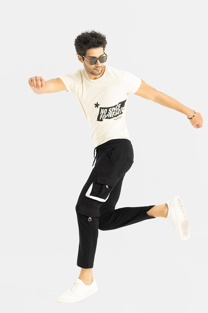 Entrant Black Track Pant