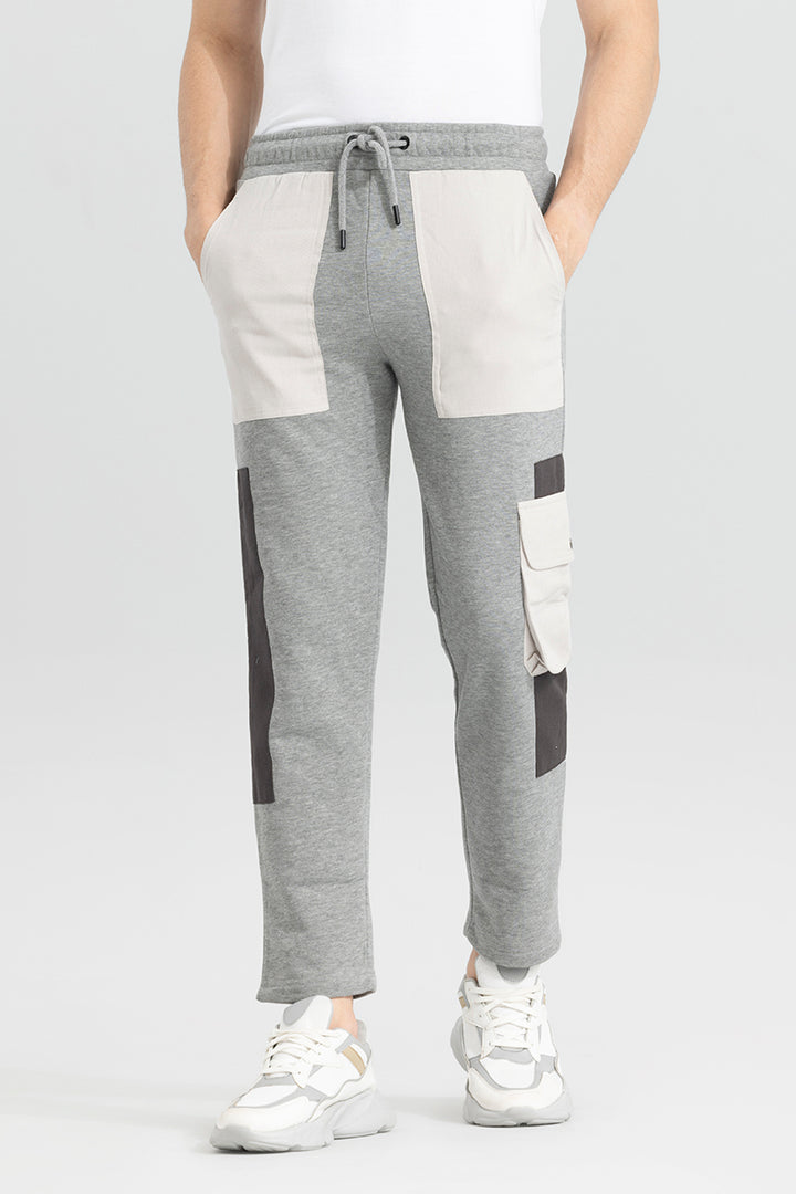 Cut & Sew Grey Jogger