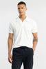 Square Diamond White Polo T-Shirt