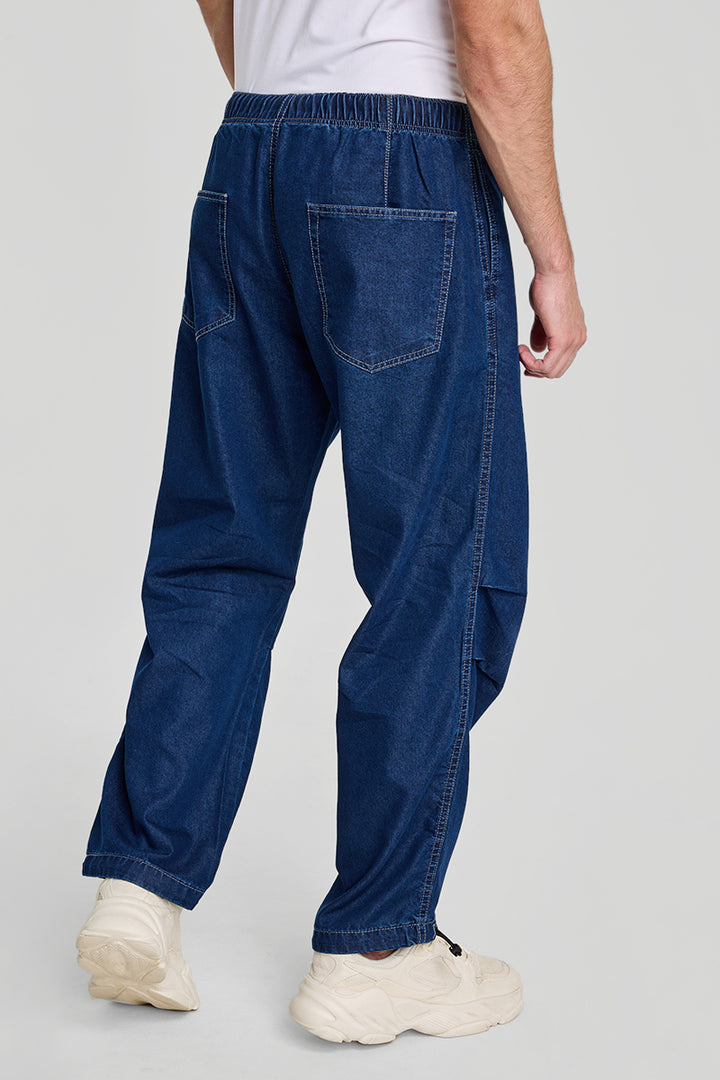 Blue Parachute Pants