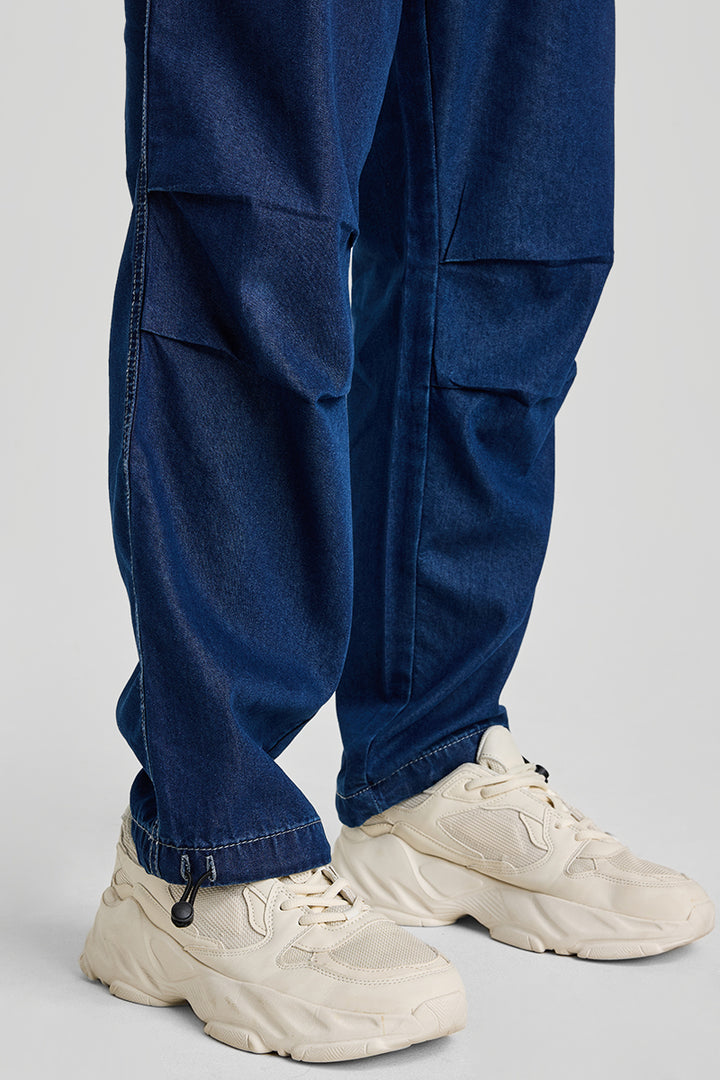 Blue Parachute Pants