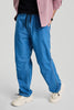 Light Blue Parachute Pants