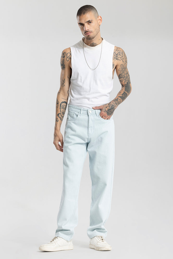 Daystar Ice Blue Baggy Fit Jeans