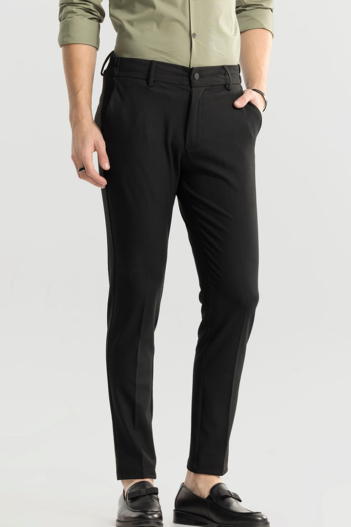 Bonsai Dark Black Trousers